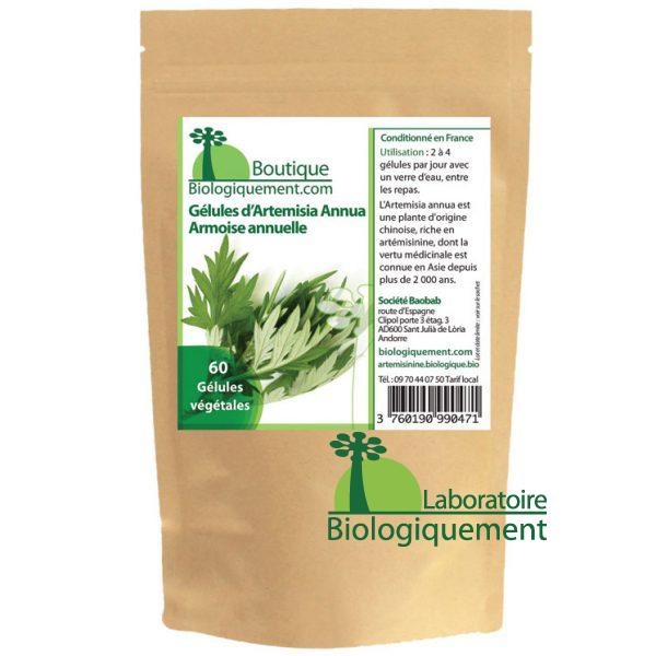 Acheter de l'armoise annuelle arteminisine sur la boutique bio en ligne www.biologiquement.shop